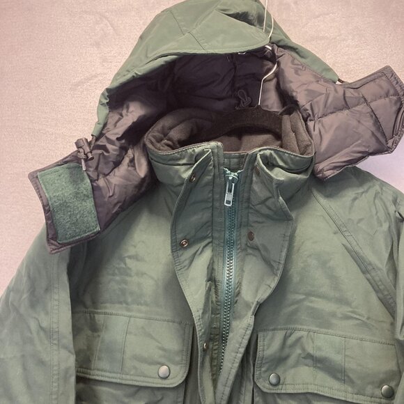 Vintage L.L.Bean Maine Warden's Parka Down Jacket Womens XL Warm Gore-Tex Coat - Picture 8 of 16